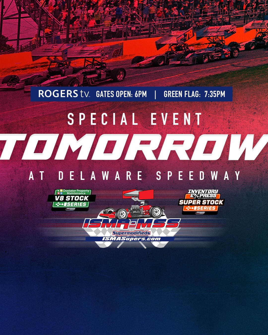 Delaware - ‼️ TOMORROW IS THE DAY! 🏁 The fastest cars on short track ...