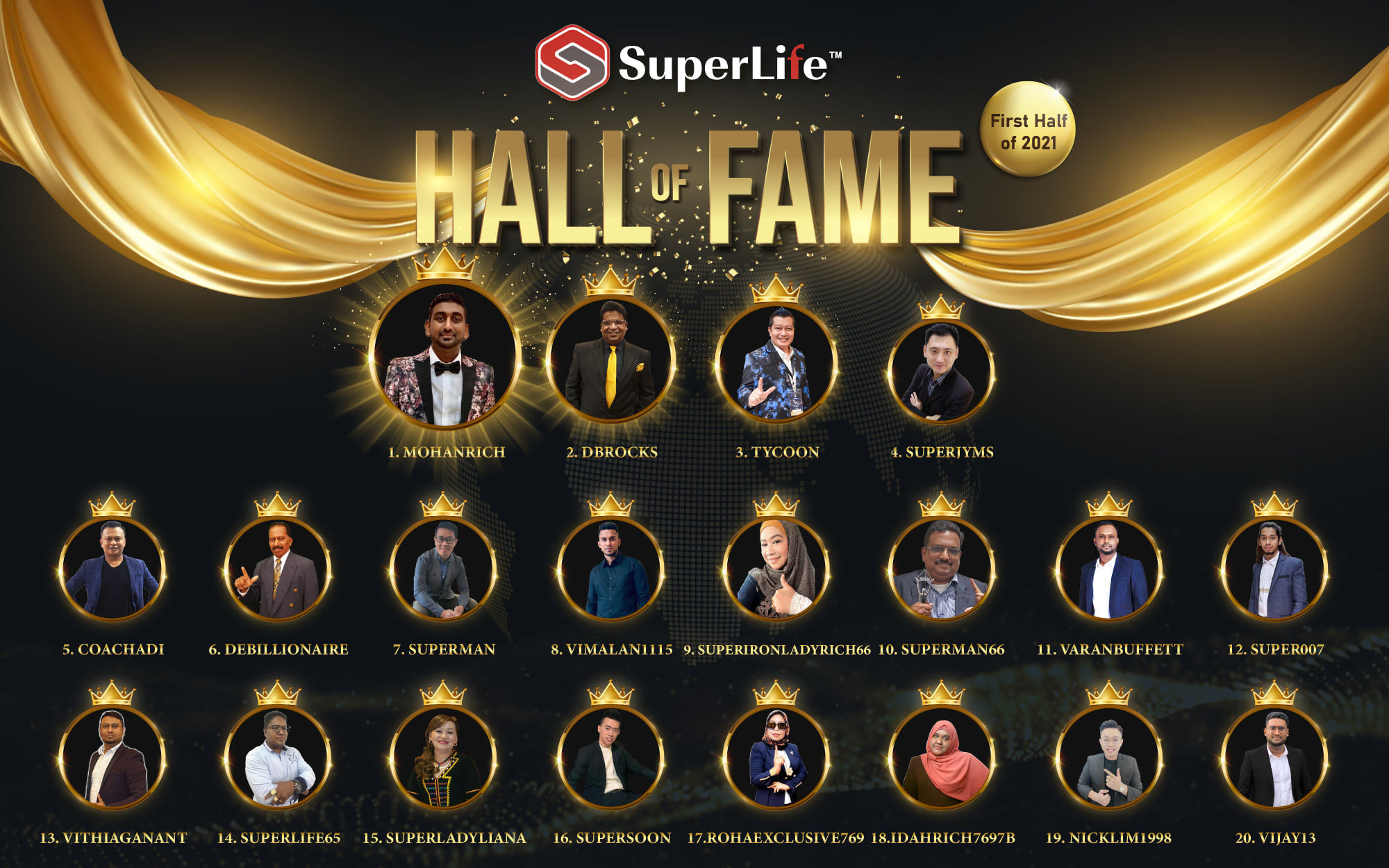 SuperLife World - Congratulations to all Malaysian leaders...