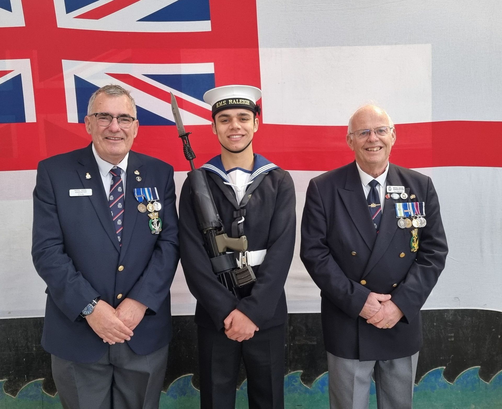 Royal - ⚓️Last Friday's HMS Raleigh winner of the RNA Prize for the ...
