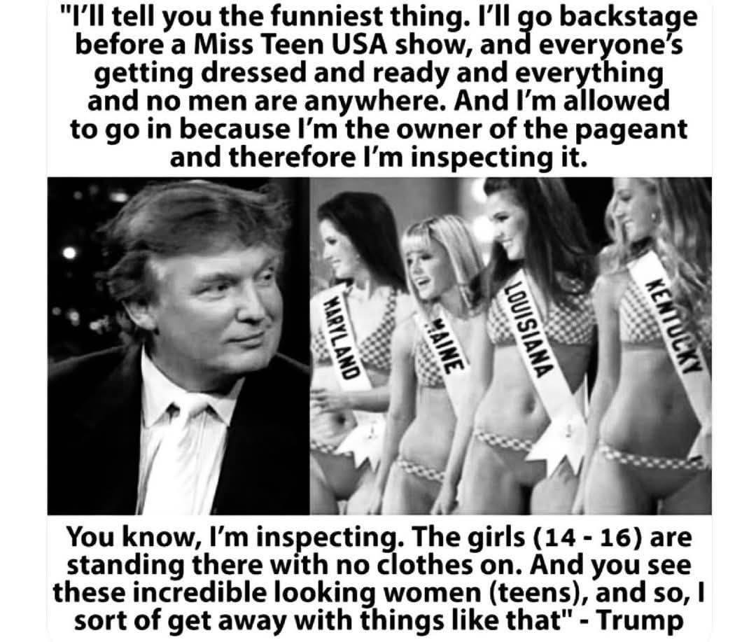 Community - MAGA, is this your daddy, your cult leader king? *Side by ...