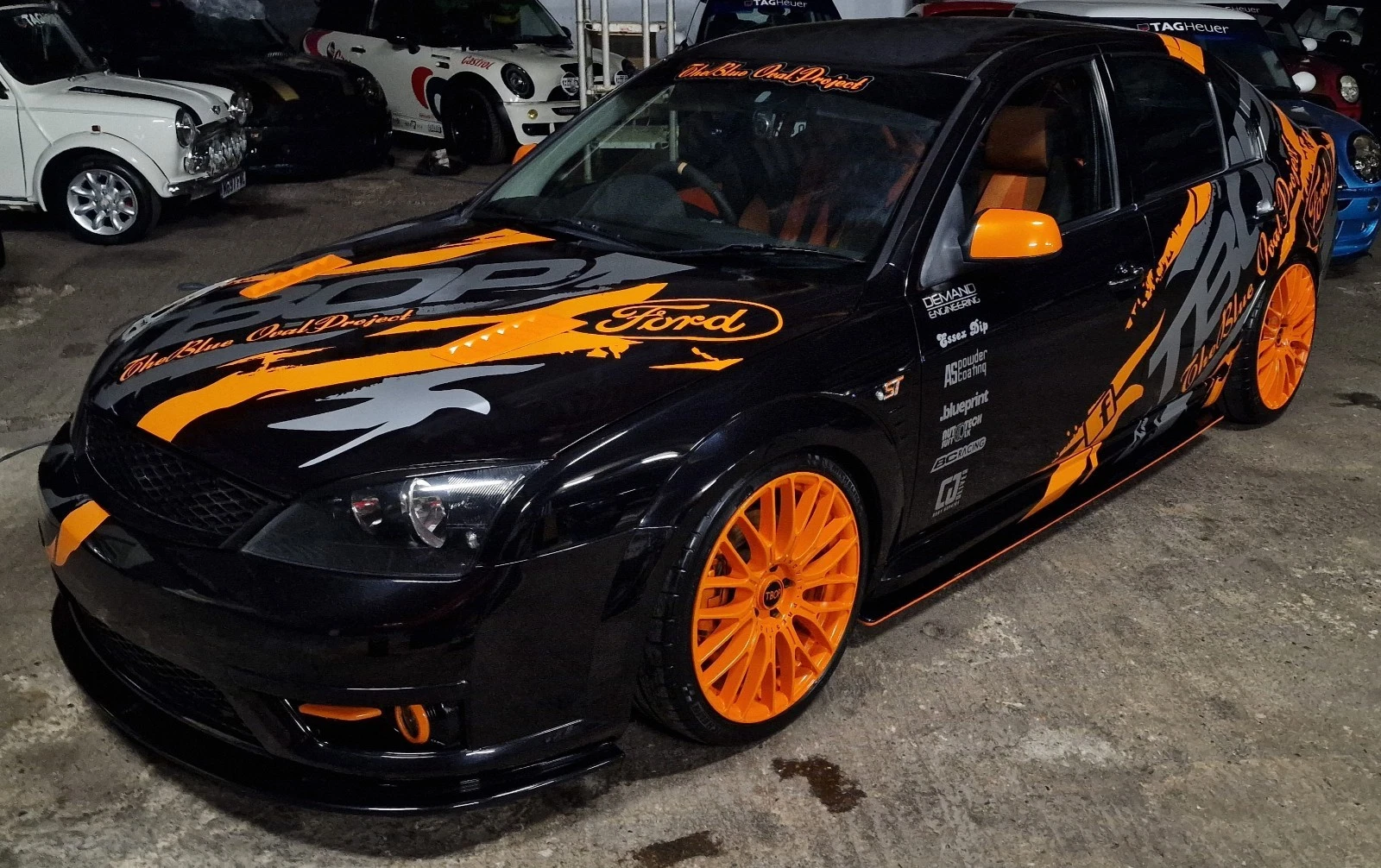 ford focus mk3 pre facelft alcantara gear gator gater colour