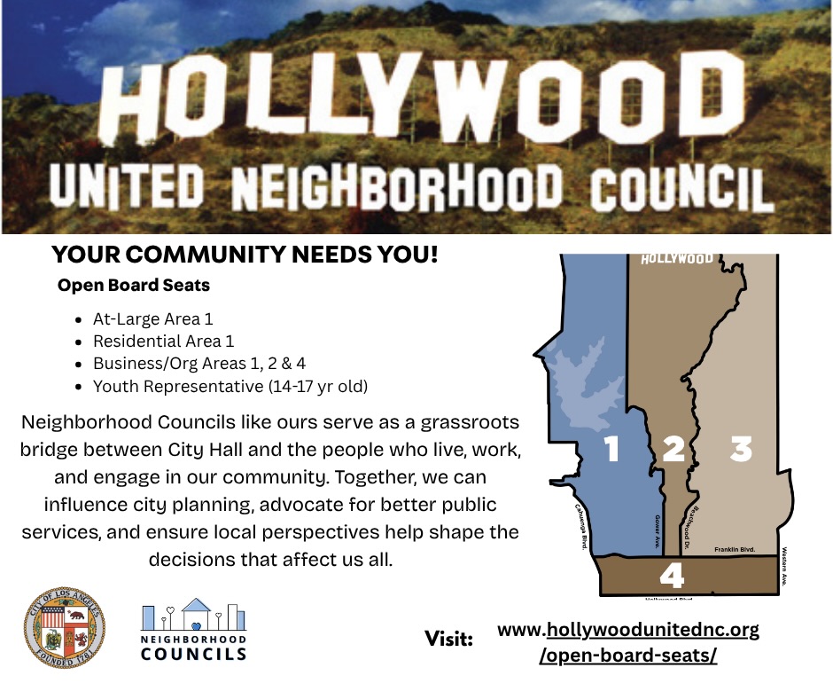 Hollywood - Your community needs you! Hollywood United Neighborhood ...