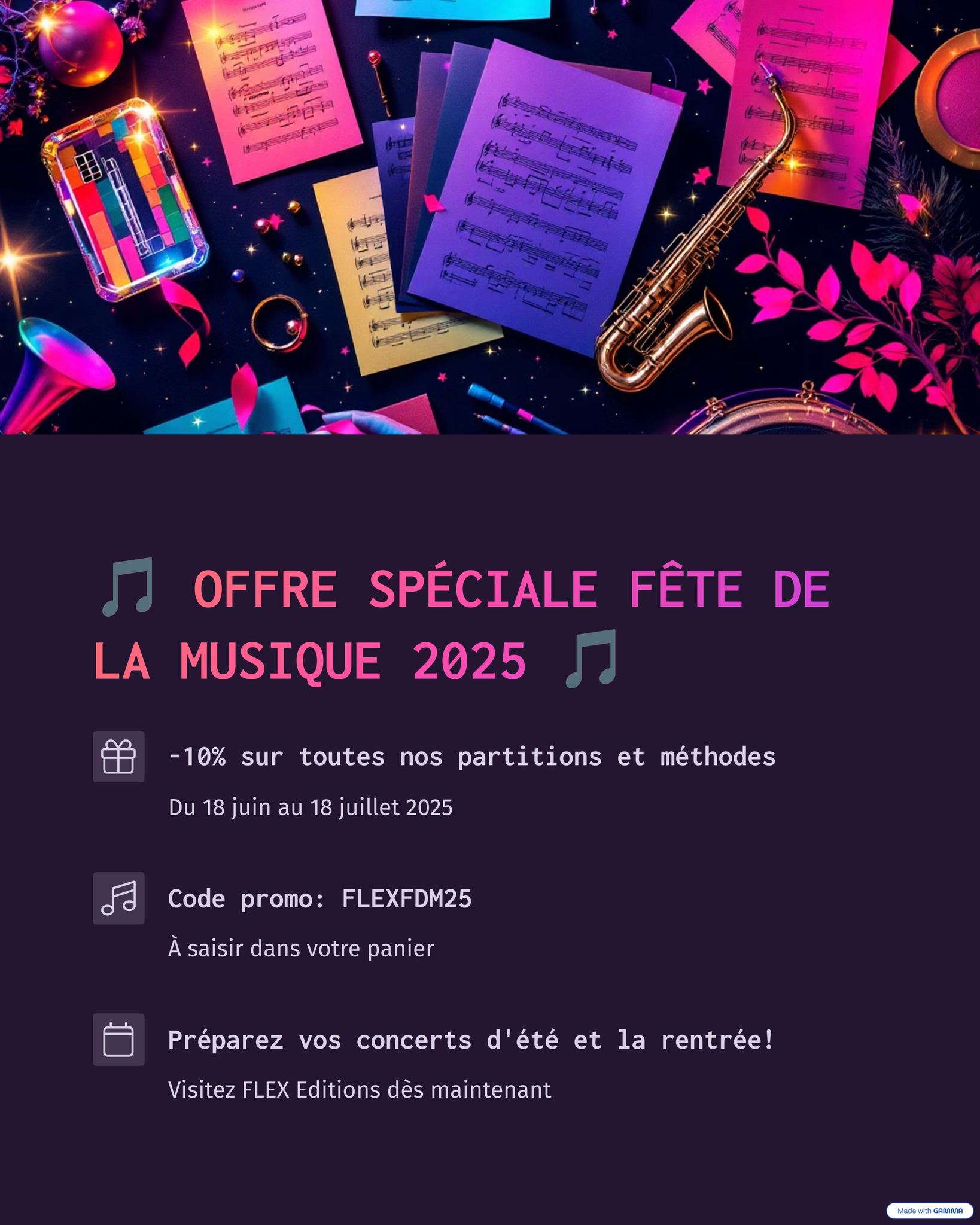FLEX - 🎶 FLEX Editions fête la musique pendant un mois entier ! 🎶 Du 18 ...