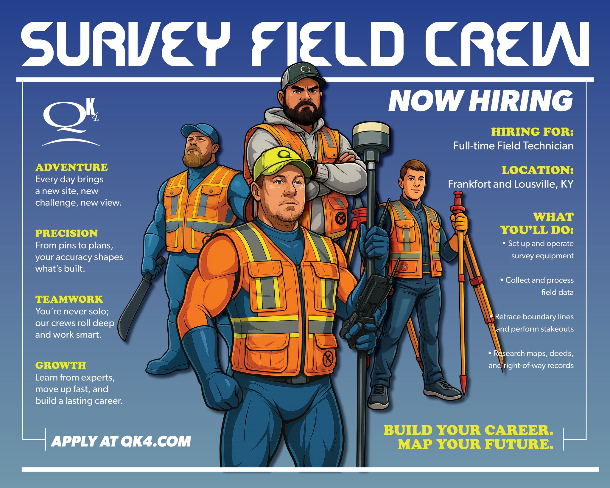 Qk4 - We’re looking for our next Land Survey Field Technician to join ...