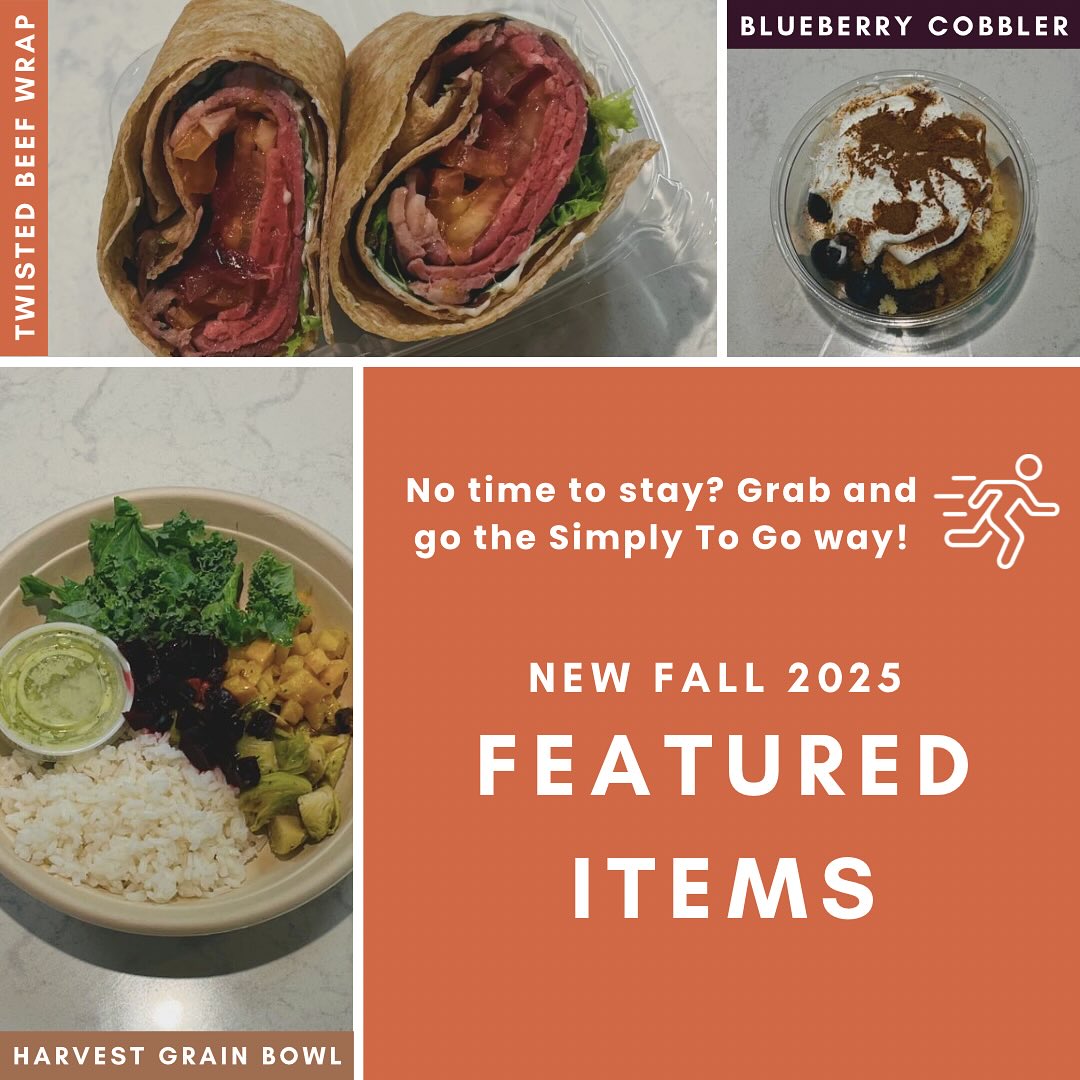 TCNJ - Get ready to FALL over! New Simply To Go items are now available ...