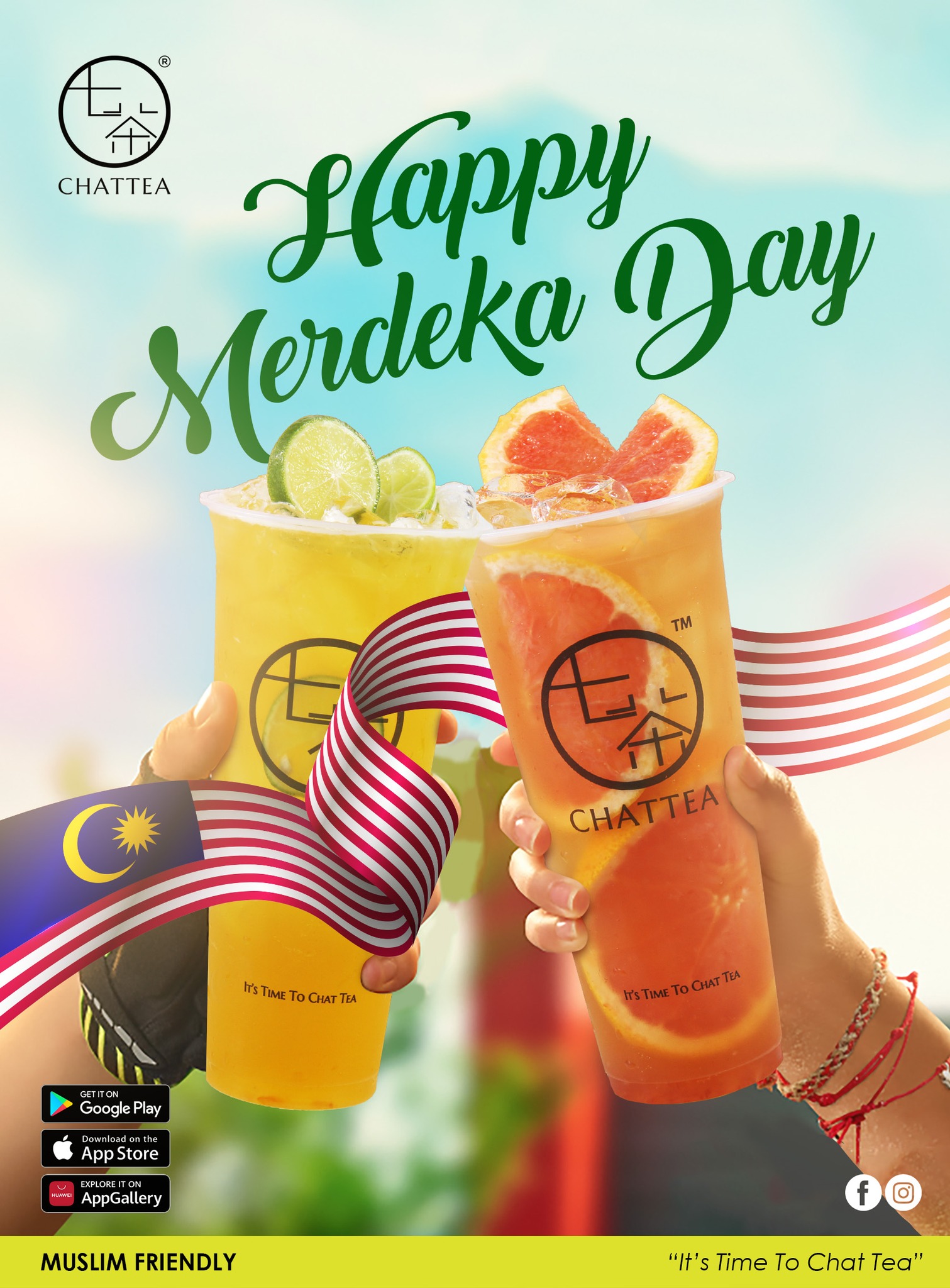 七茶 CHAT TEA - Happy Hari Merdeka 2022 to my fellow...