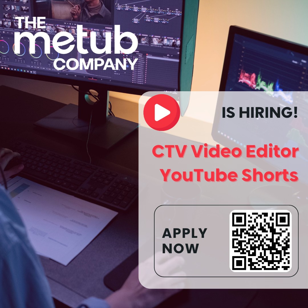 METUB Planet - 🔥 METUB TÌM VIDEO EDITOR YOUTUBE SHORTS –... | Facebook