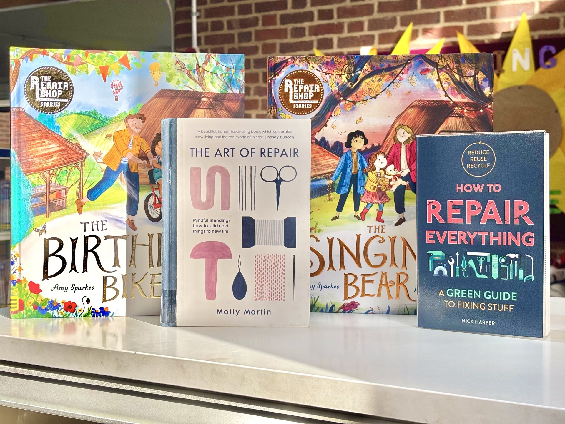 Libraries are the original reuse recycle scheme, so if you like us, why ...