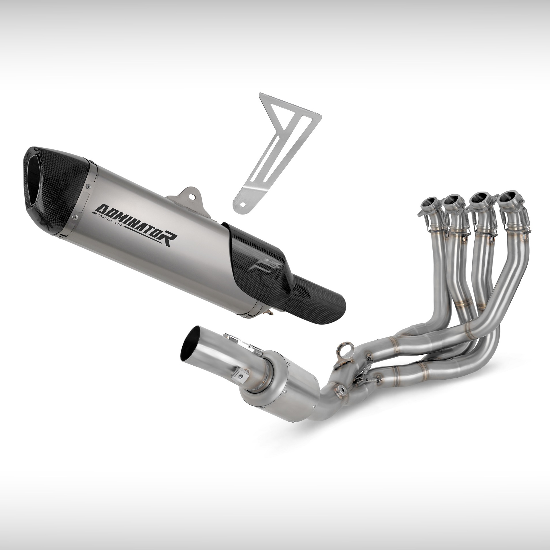 Universal 51mm Motorcycle Exhaust Yoshimura ALPHA Muffler With DB
