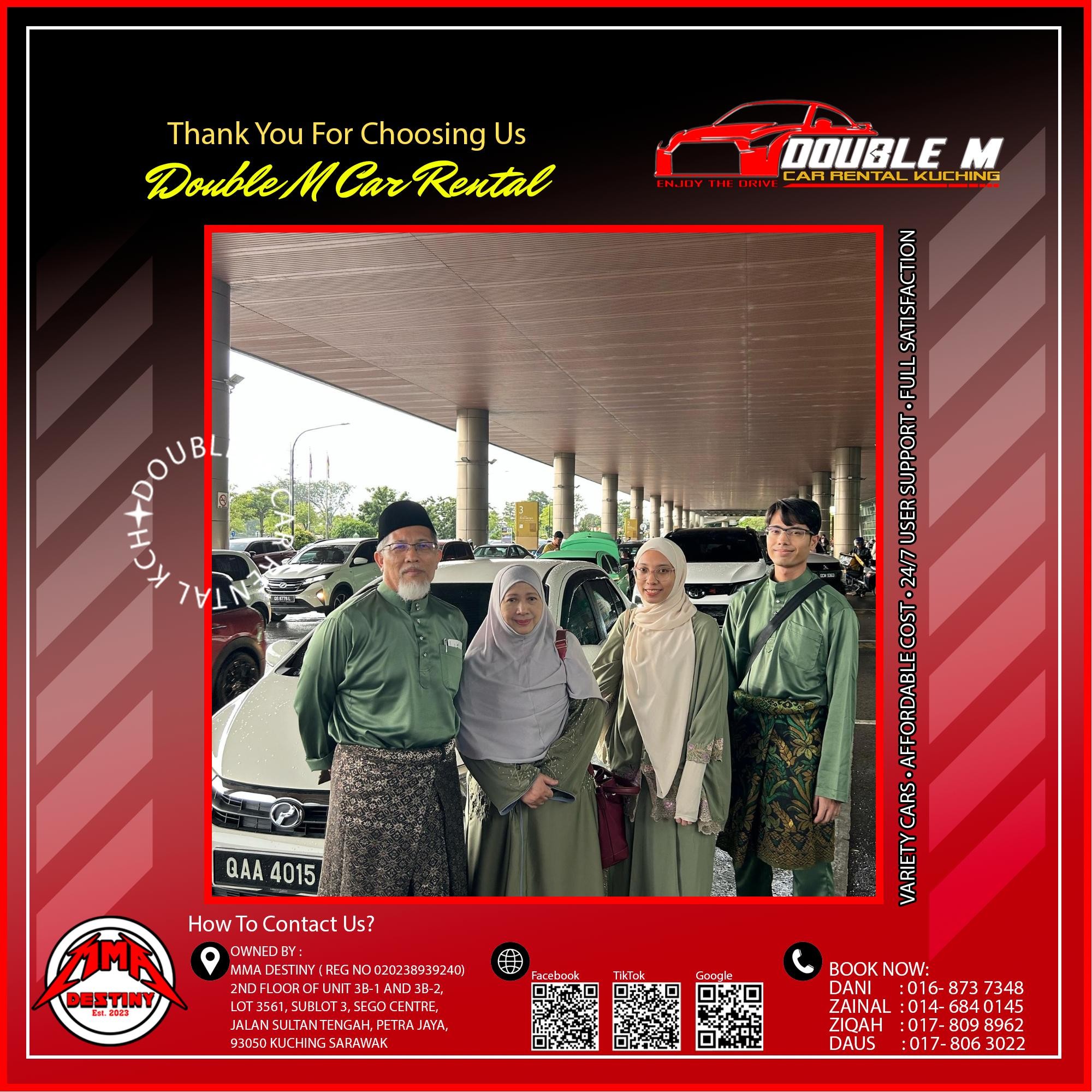 Double M Car Rental | Kuching