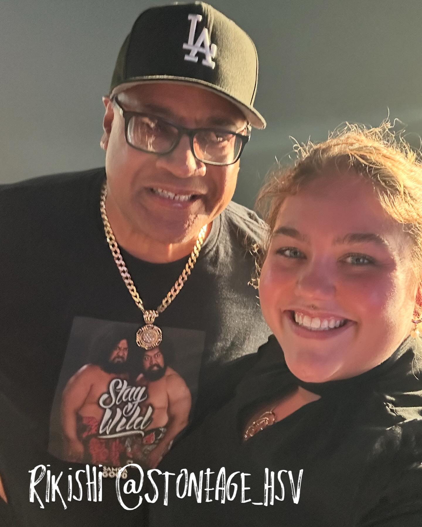 Stone - The WWE legend Rikishi enjoyed dinner with us last night after ...