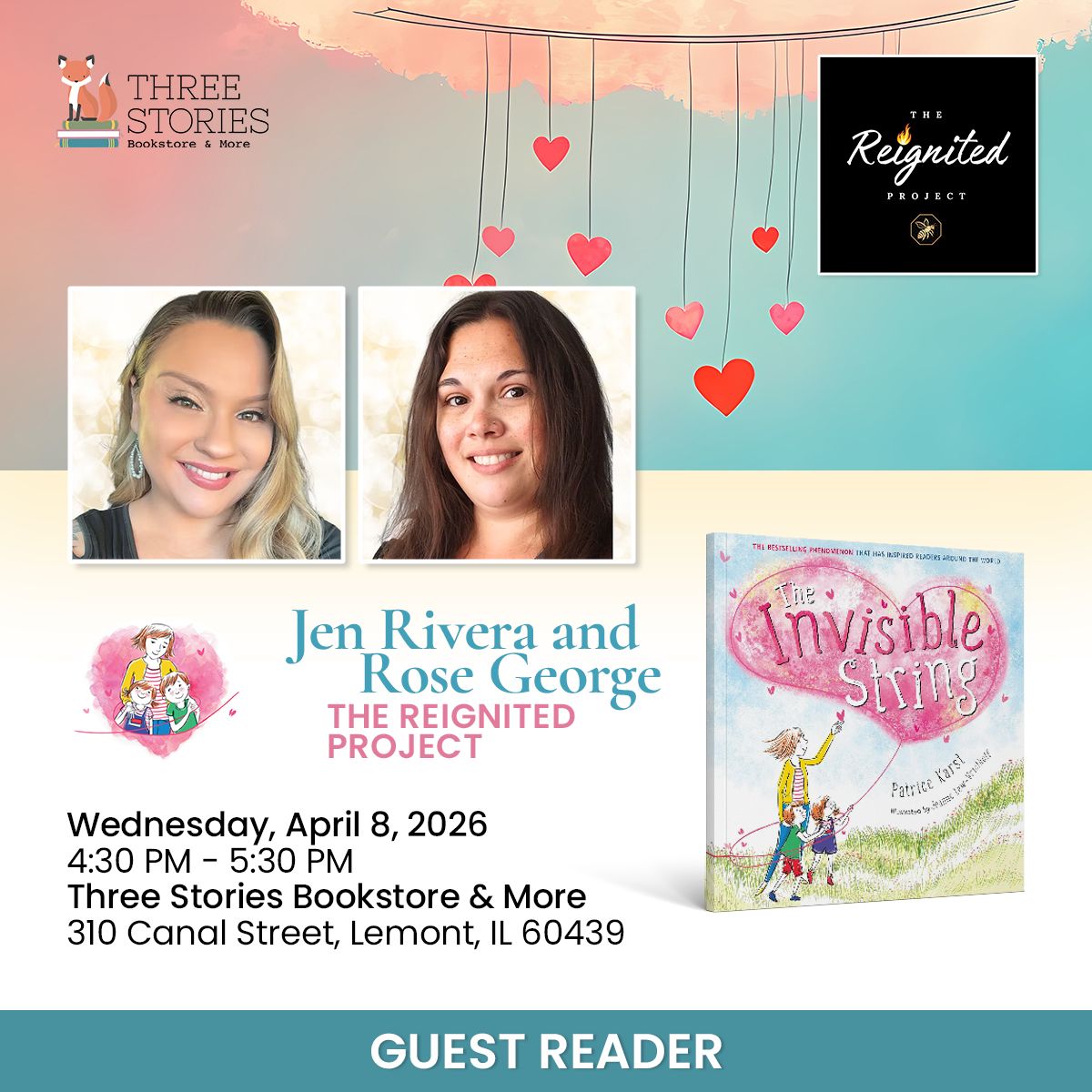 Guest Reader: Jen & Rose w/ The Reignited Project