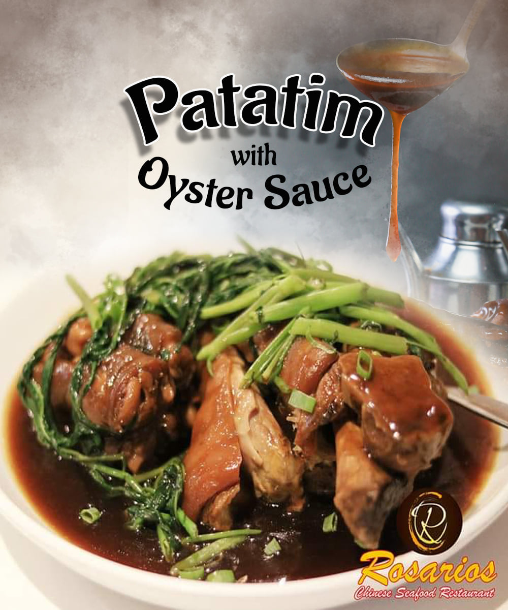 Rosario's - Patatim with Oyster Sauce at Rosarios Seafood Restaurant ...