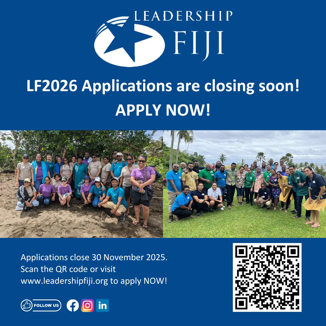 Leadership Fiji - The 2026 Leadership Fiji Program... | Facebook