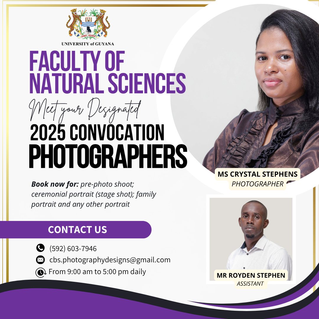 The official photographers for the... - University of Guyana | Facebook