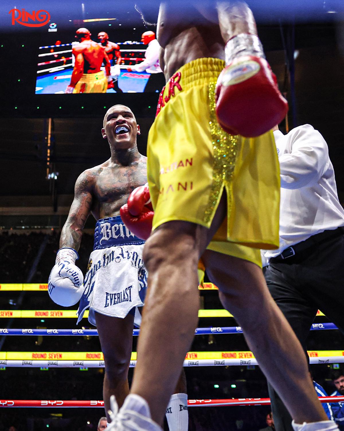 Ring Magazine - Conor Benn chirping at Chris Eubank Jr 👀... | Facebook