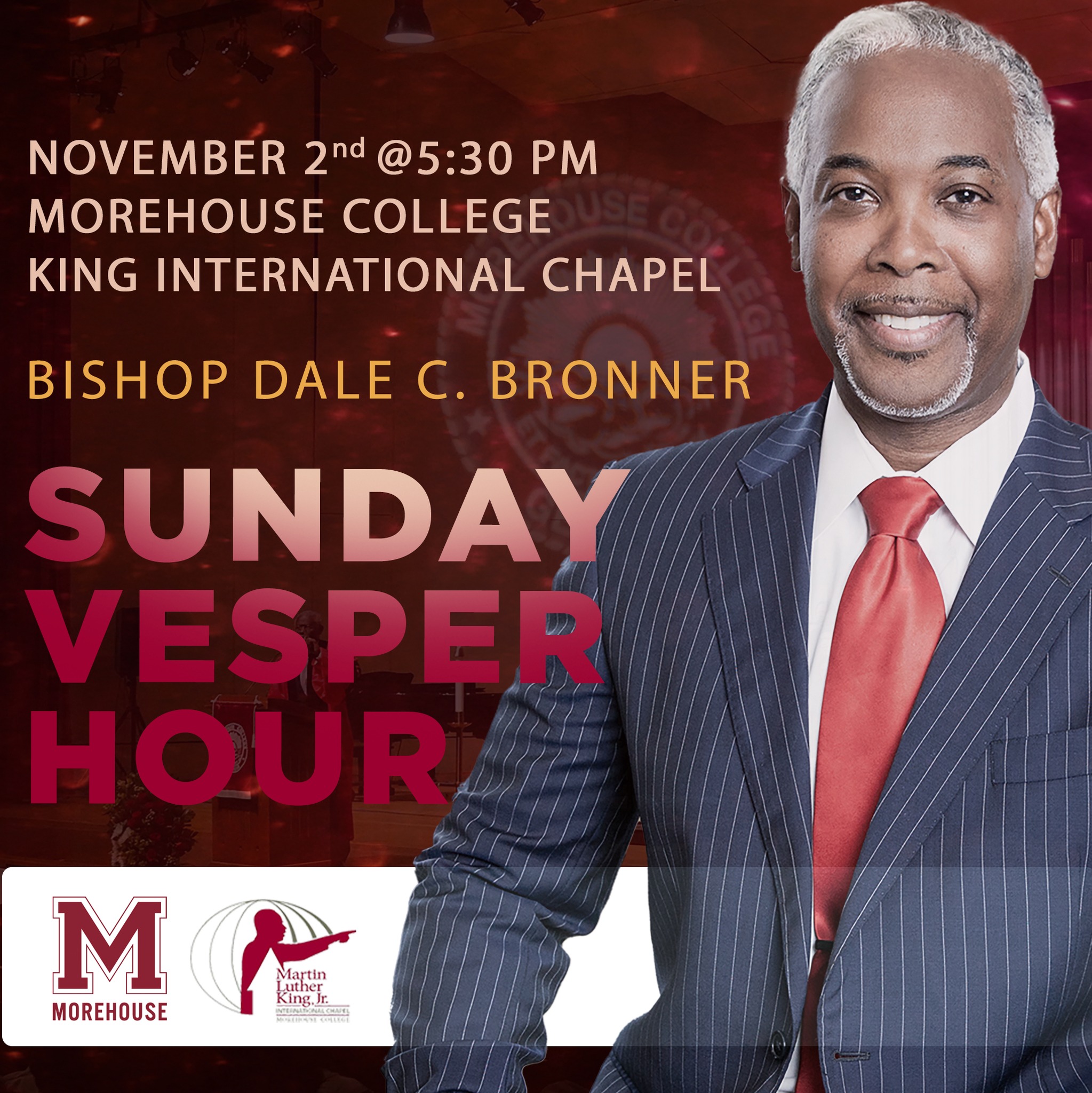Word - Join Bishop Bronner at Morehouse College on November 2nd @ 5 ...