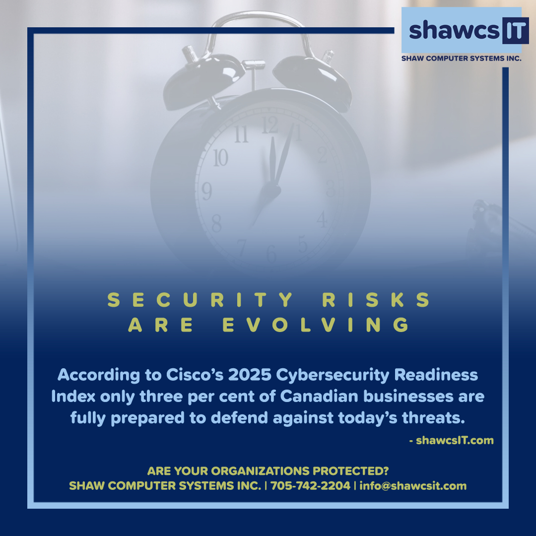 Shaw - Security Risks Are Evolving—Why Canadian Businesses Must Adapt ...