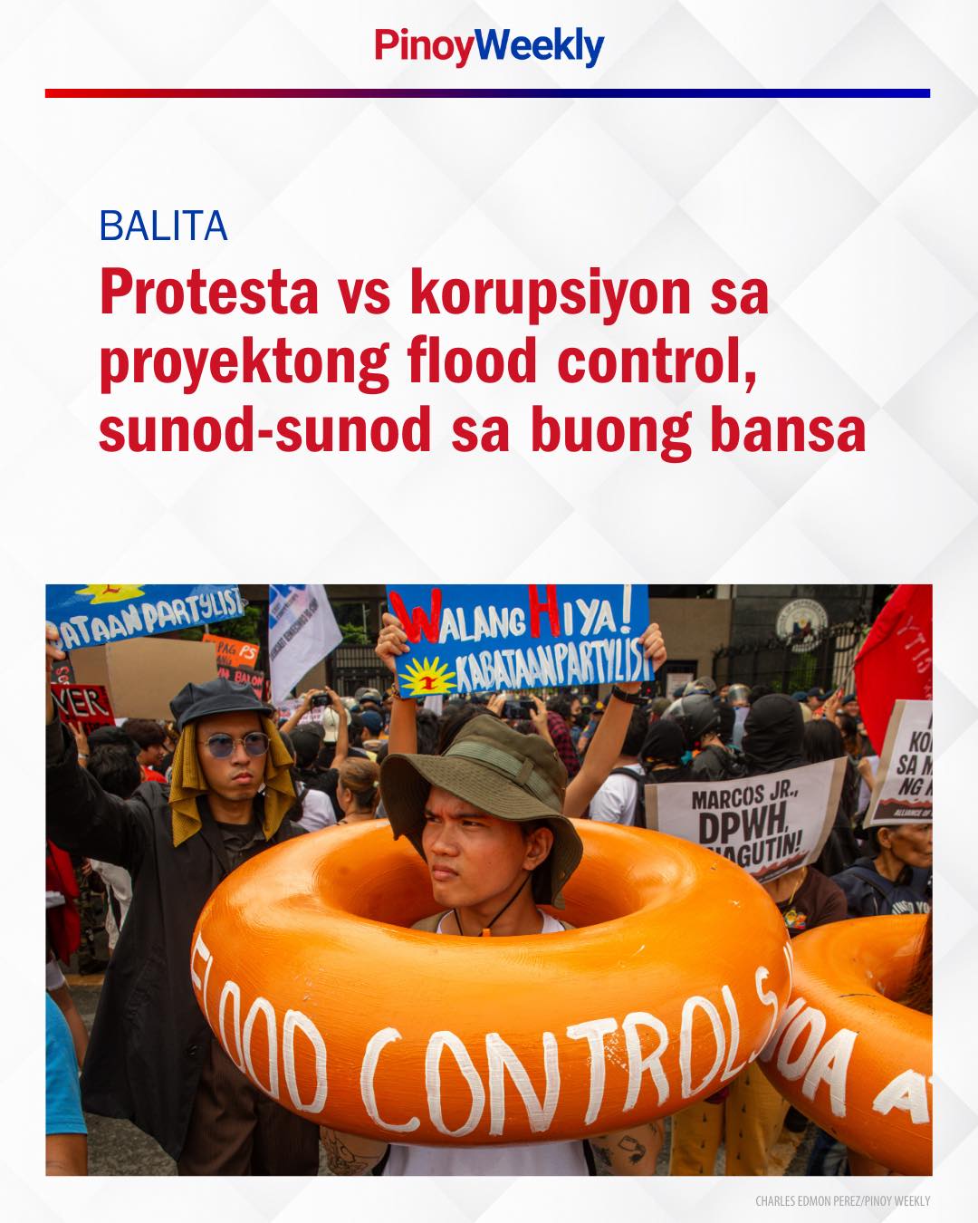 Pinoy - Binaha ng mga protesta ng galit na mamamayan ang iba’t ibang ...