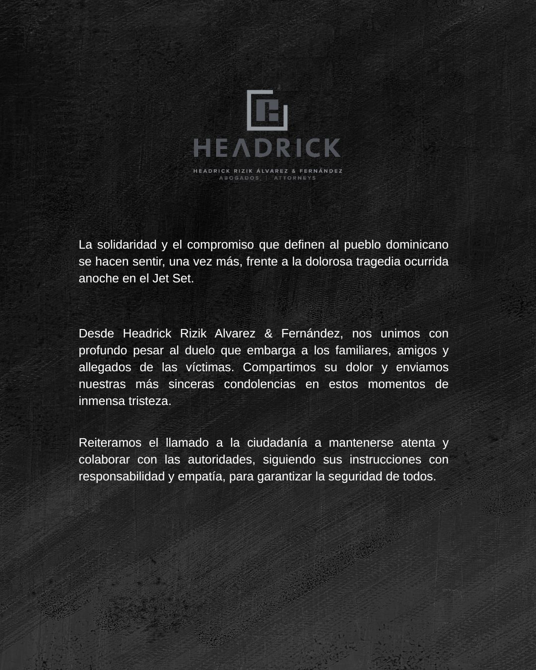 Headrick - La solidaridad y el compromiso que definen al pueblo ...