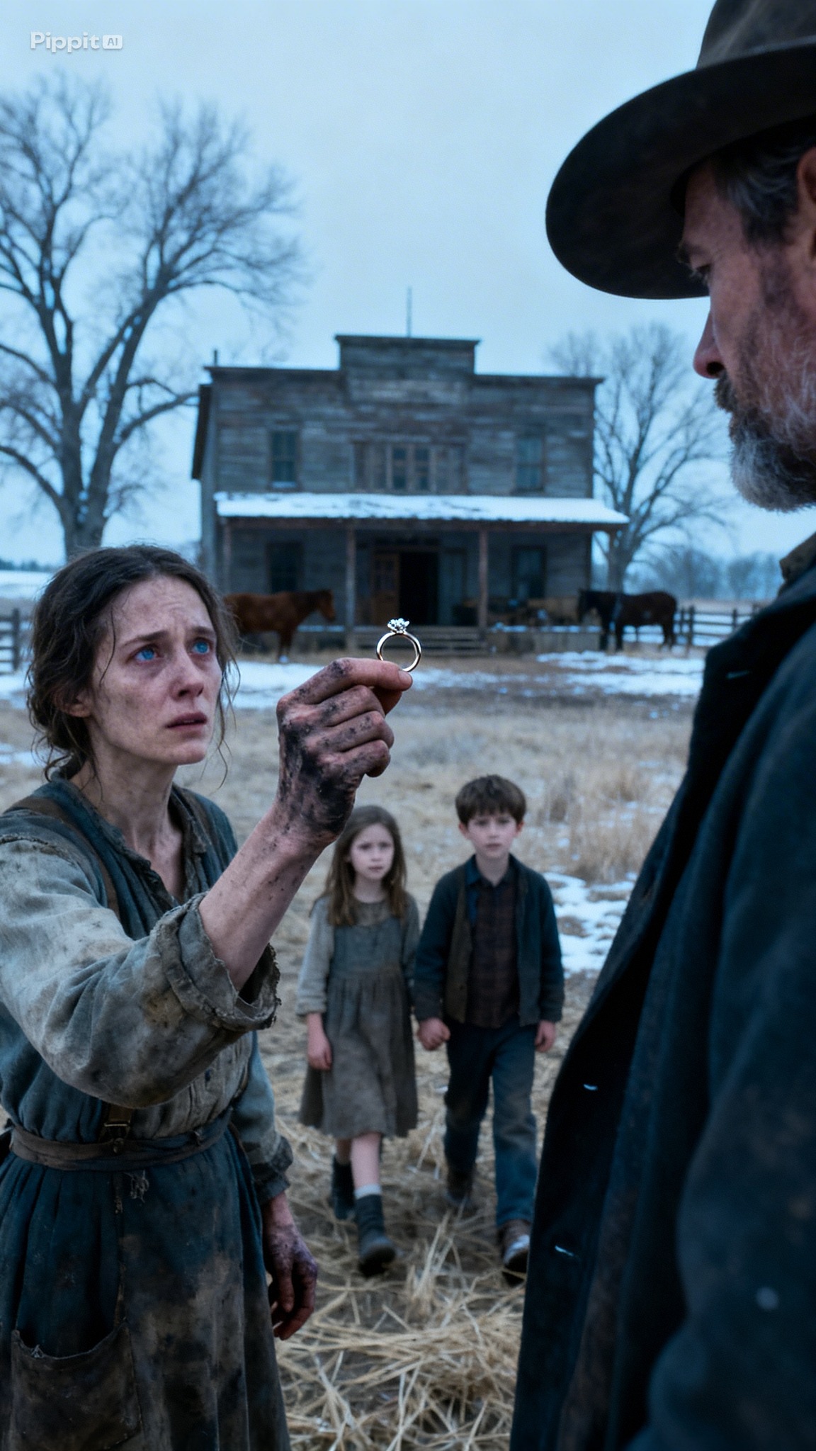 The Plot - Clara's hands were cracked and bleeding. The iron gate of ...