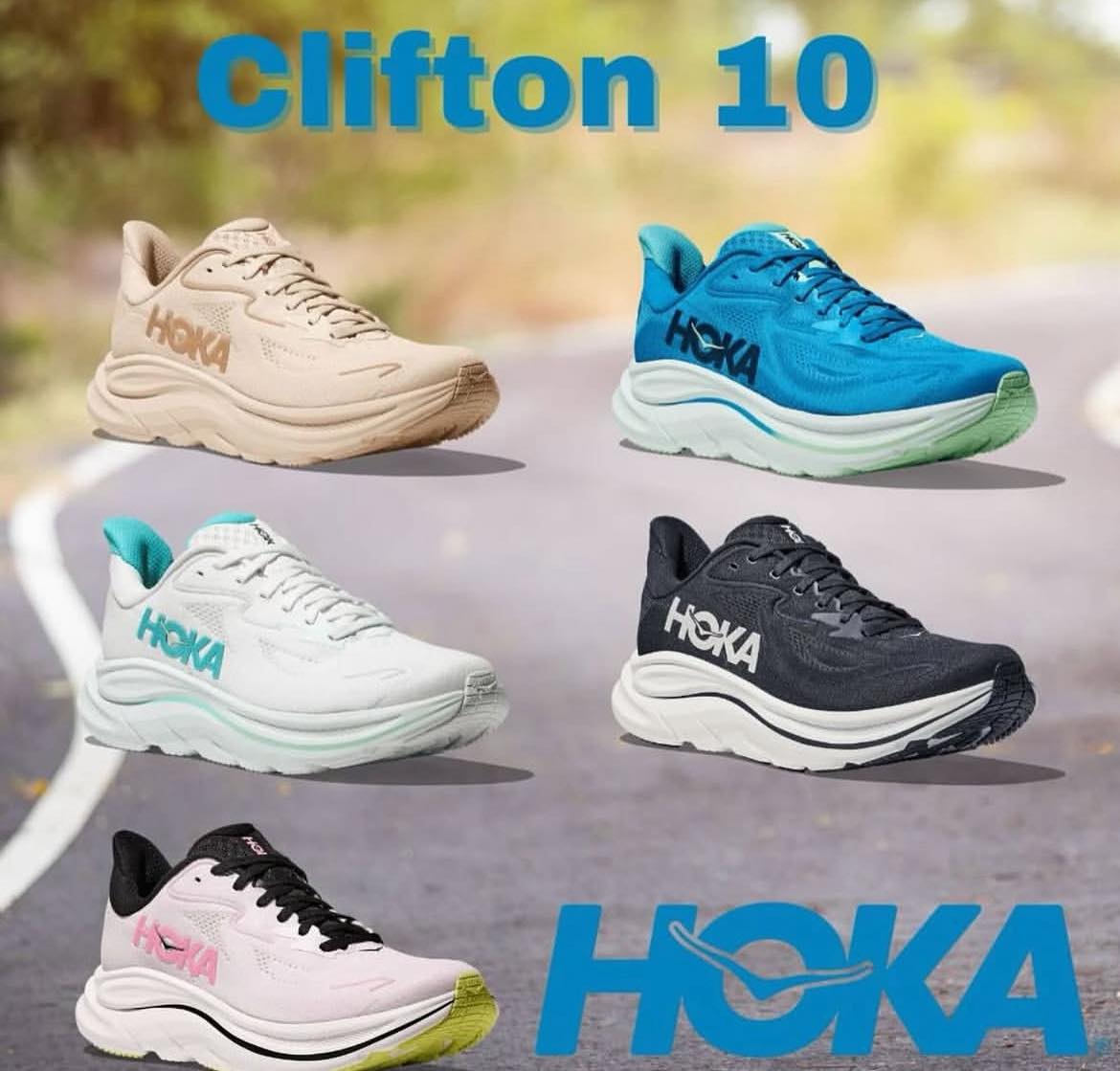 Hoka Clifton 10 available in women