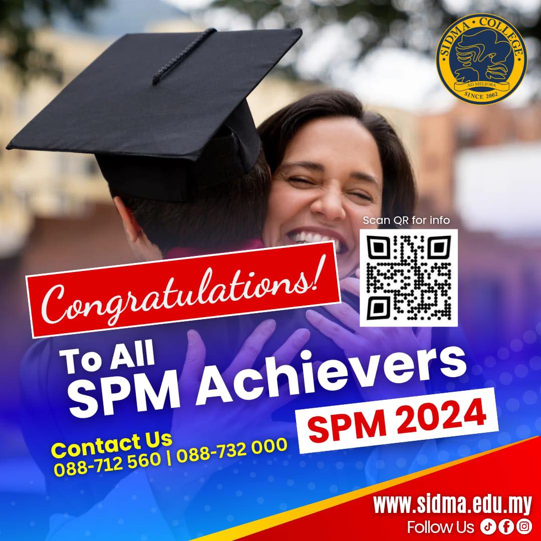 SIDMA - 🎉 Congratulations to all SPM leavers! 🎉 You've made it through ...