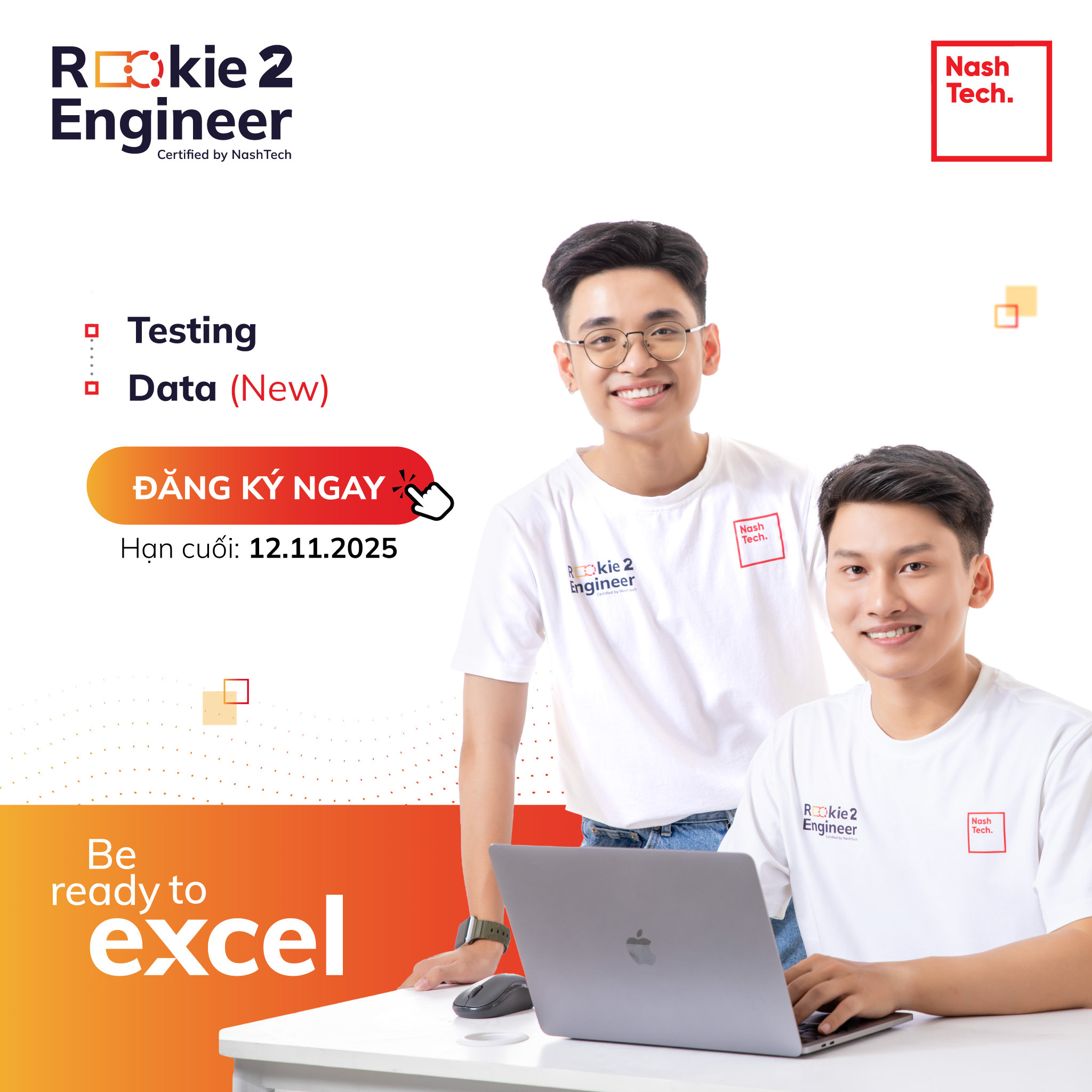 NashTech - HỒ CHÍ MINH SẴN SÀNG NHẬP CUỘC ROOKIE TO ENGINEER BATCH 9 ĐỂ ...