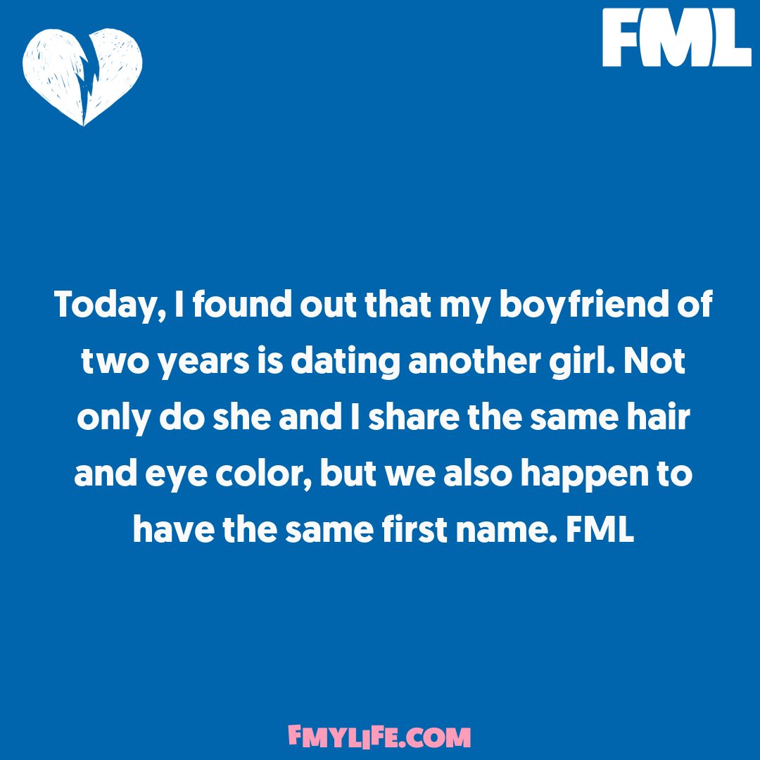 FML - Read the latest FMLs (and post your own) directly at... | Facebook
