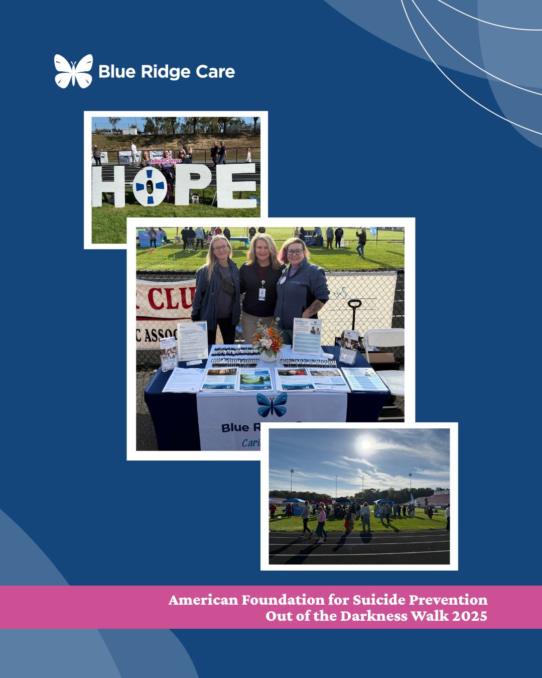 Blue - Walking together makes a difference. Our Blue Ridge Care ...