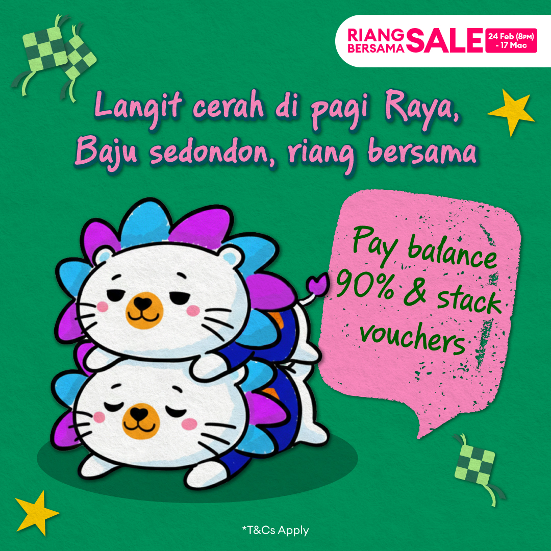 Lazada - Some things just can’t wait till Raya 😉 Harga Raya prep mantap ...