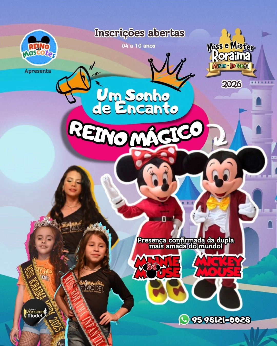Miss Roraima Mirim e Infantil | Boa Vista RR