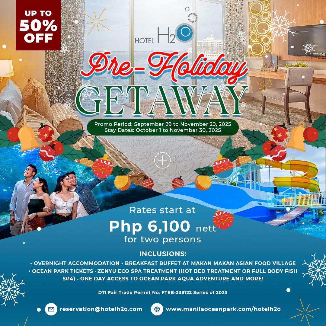 Hotel H2O - 🎅 Unwrap the magic early! 🎅 Why wait for... | Facebook