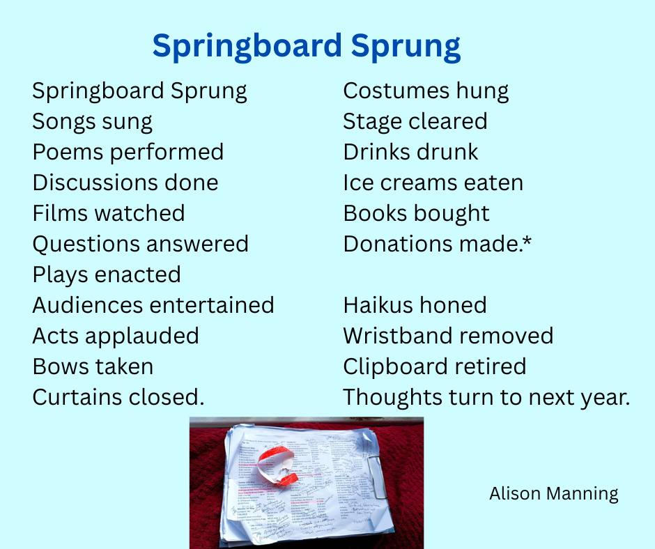The Springboard Festival... - The Criterion Theatre Earlsdon | Facebook