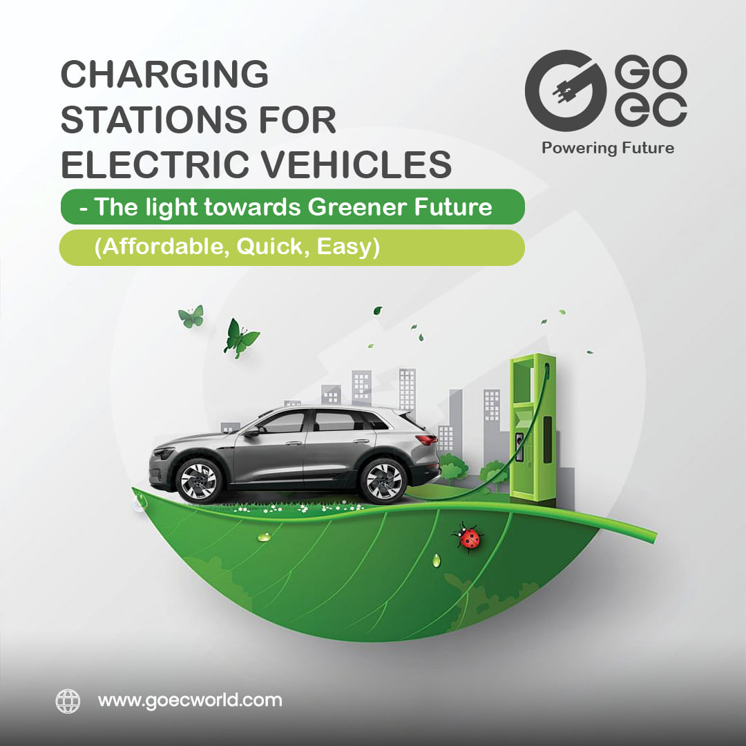Goec - Electric vehicles are powered on electric power....