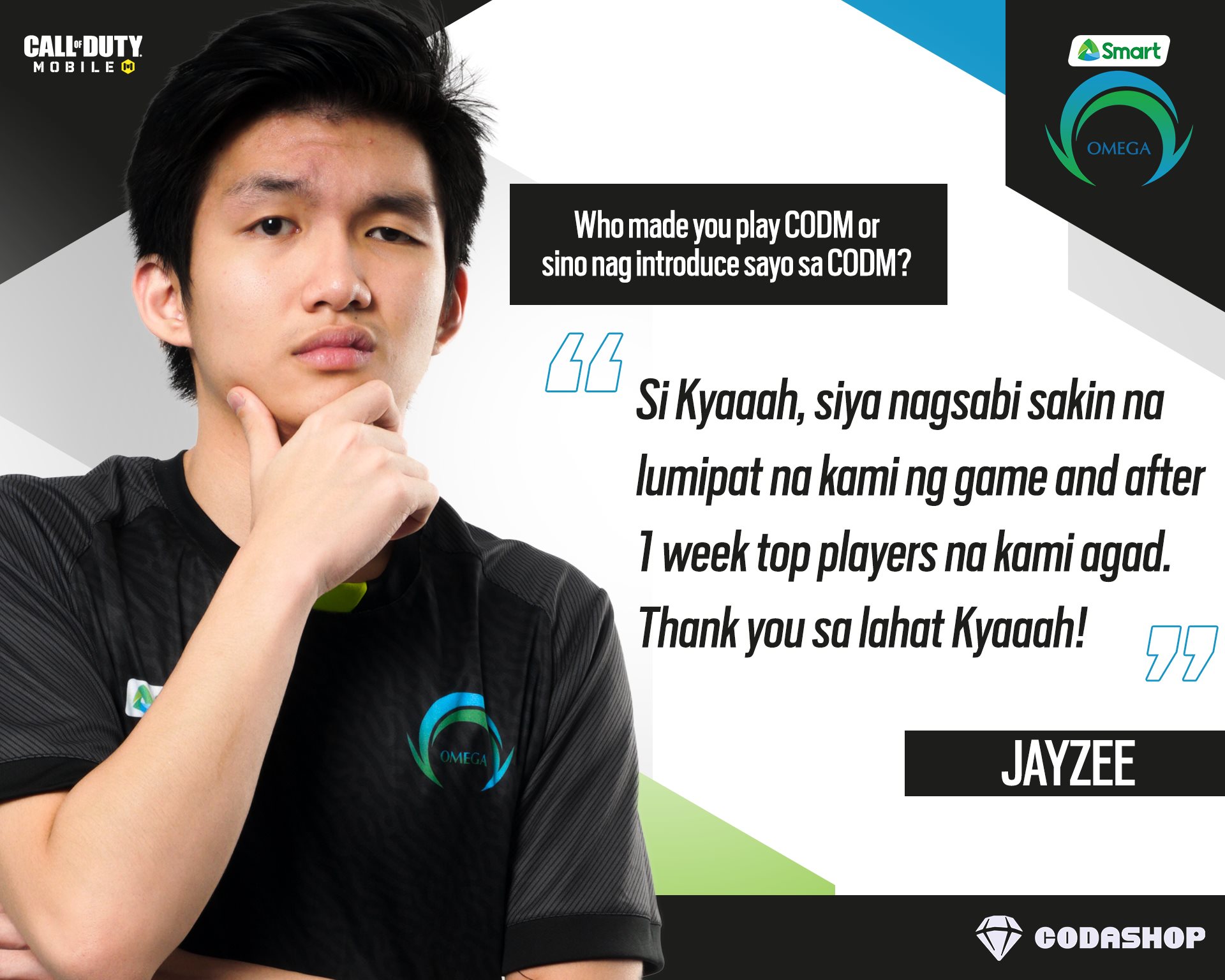 Omega Esports - Here's a little fact about our captain...