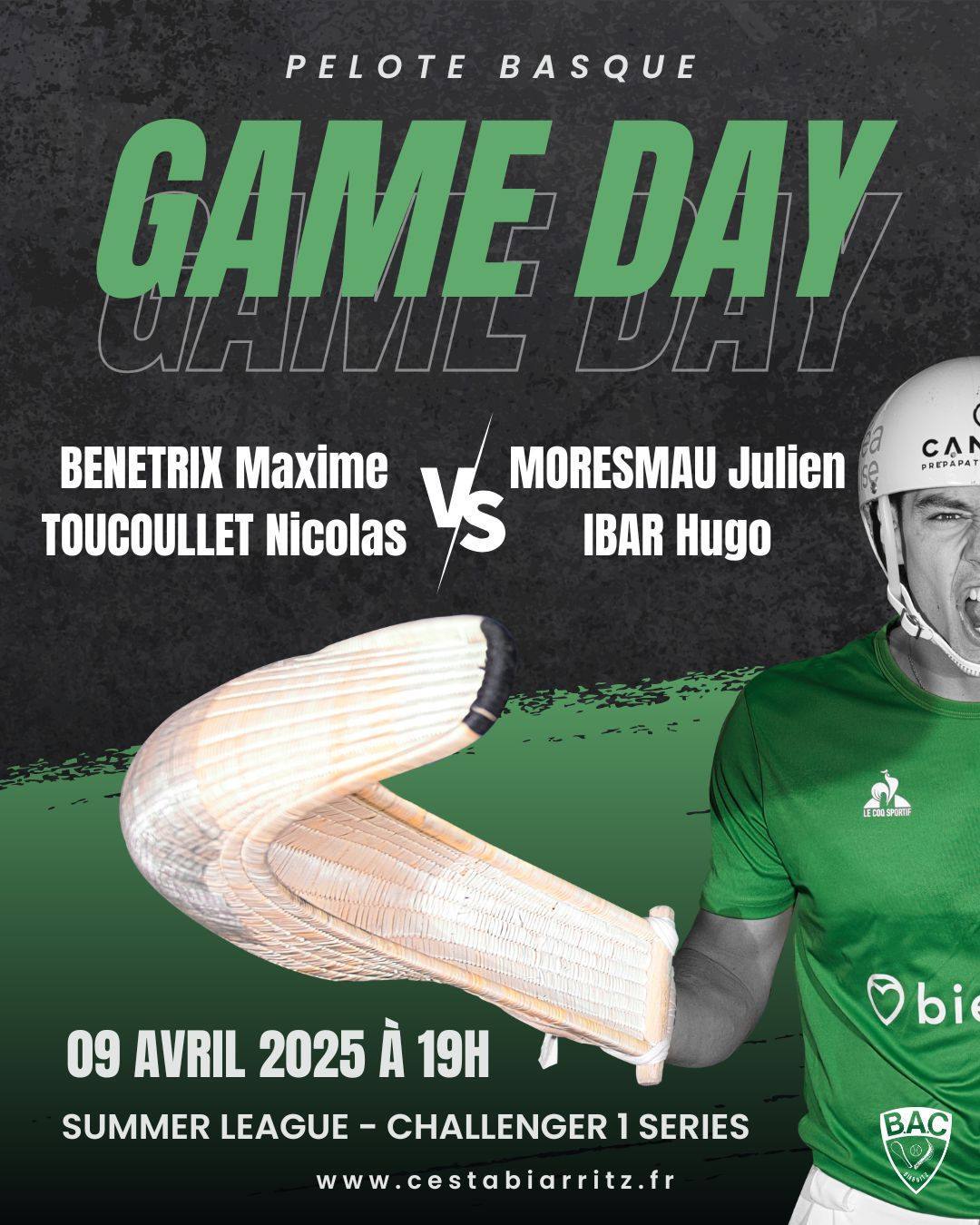 🚨 C’EST DEMAIN ! 🚨 Le fronton... - Biarritz Athletic Club | Facebook
