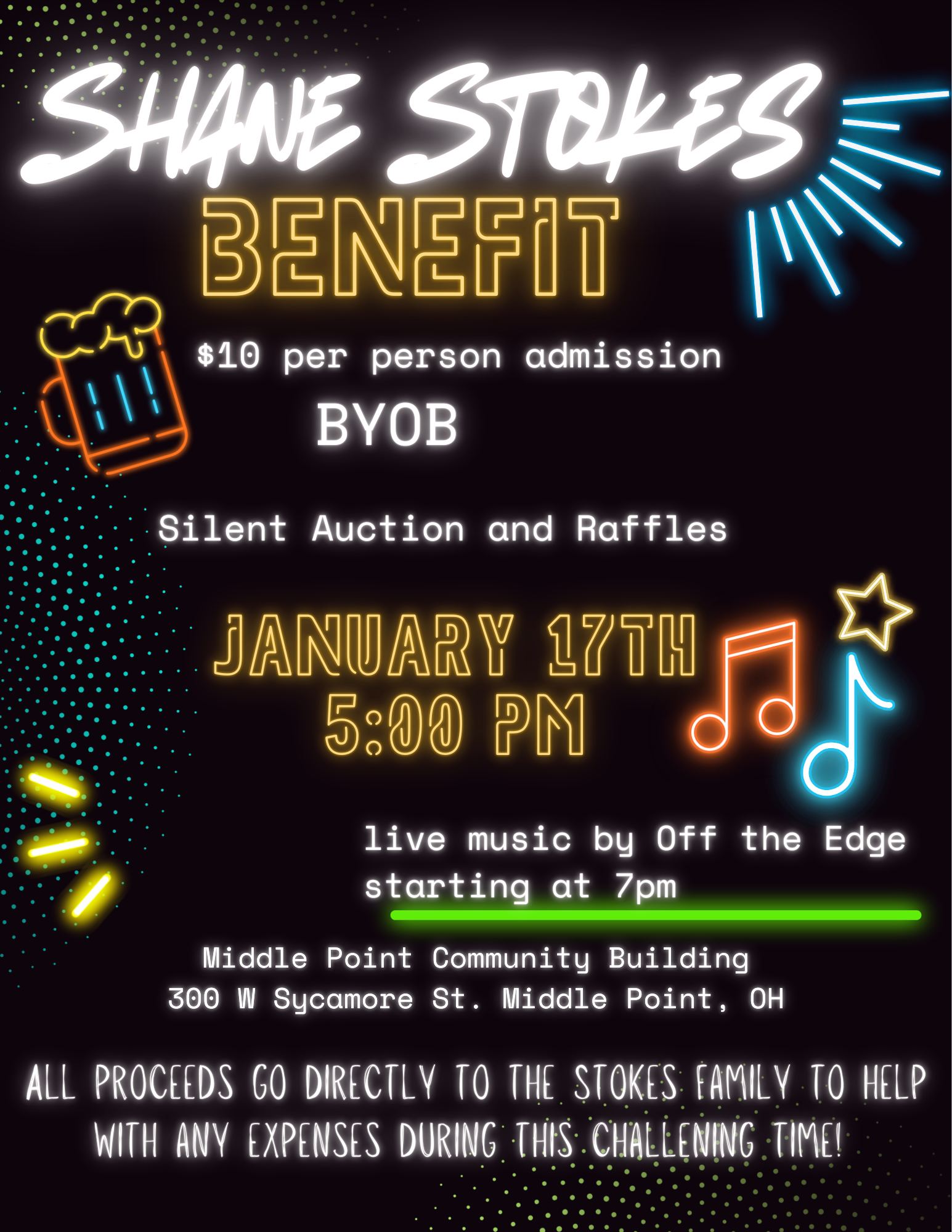 Shane Stokes Benefit