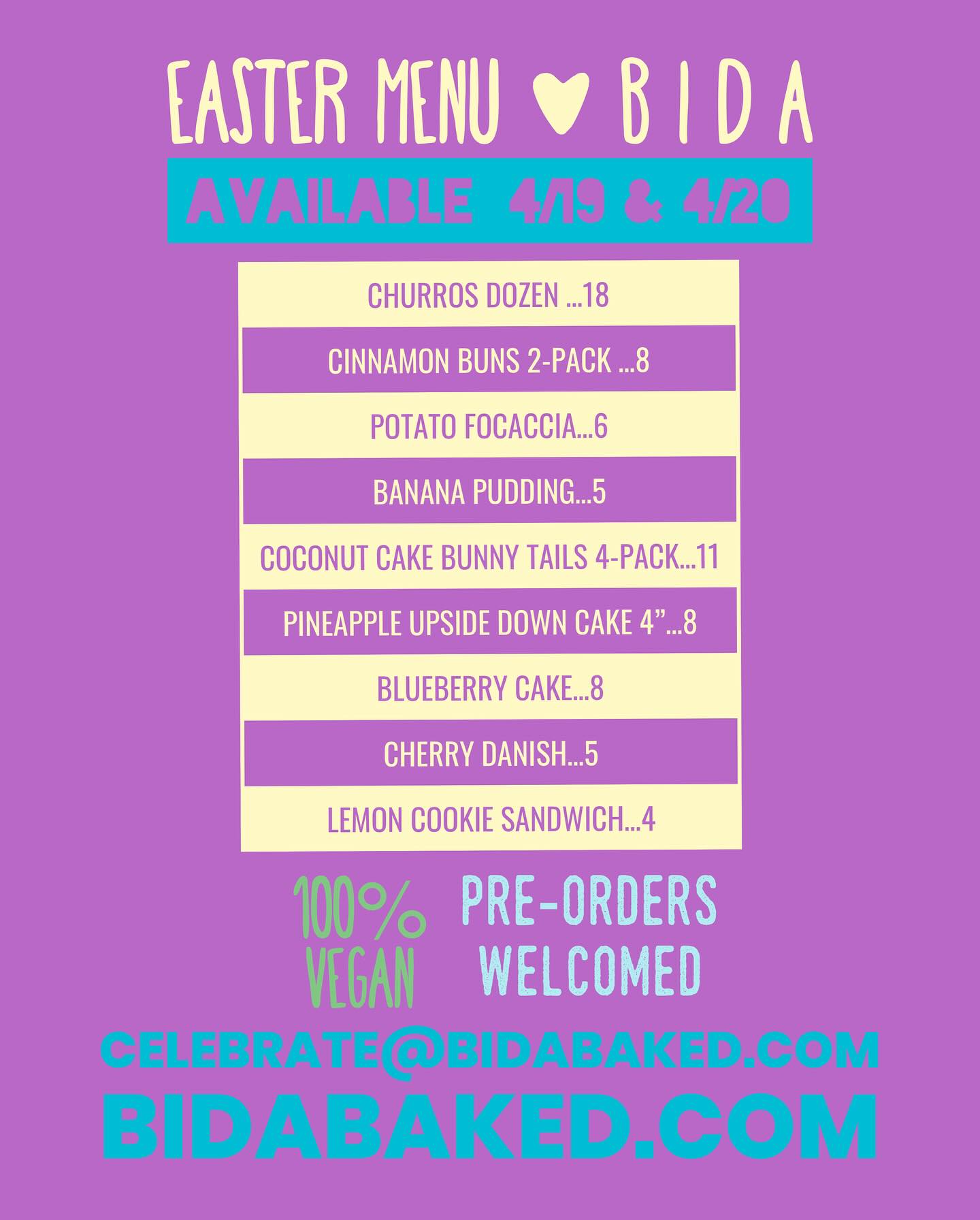 BIDA Baking Co