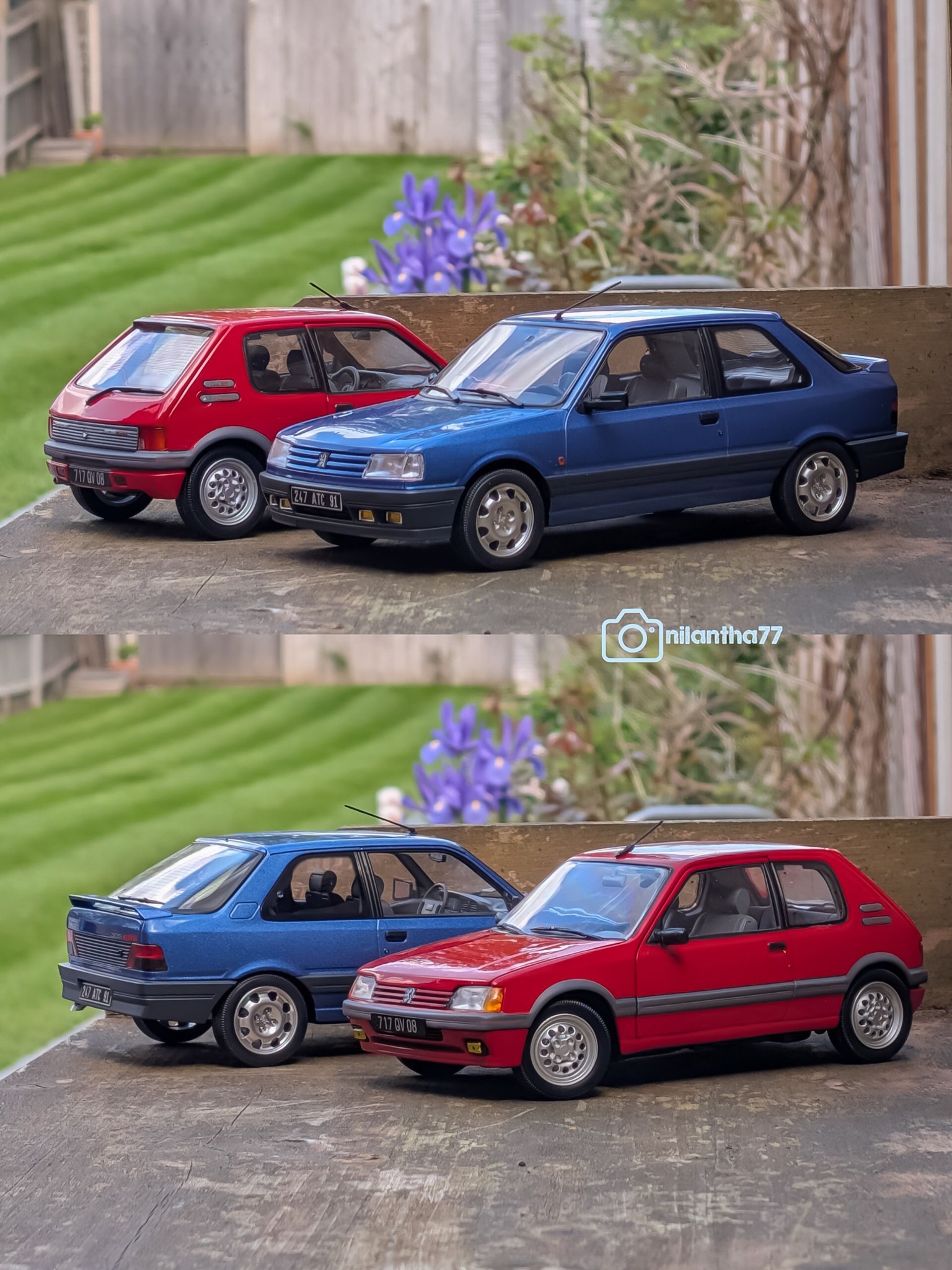 Norev 1/43e : Peugeot 206 CC Roland Garros 2002