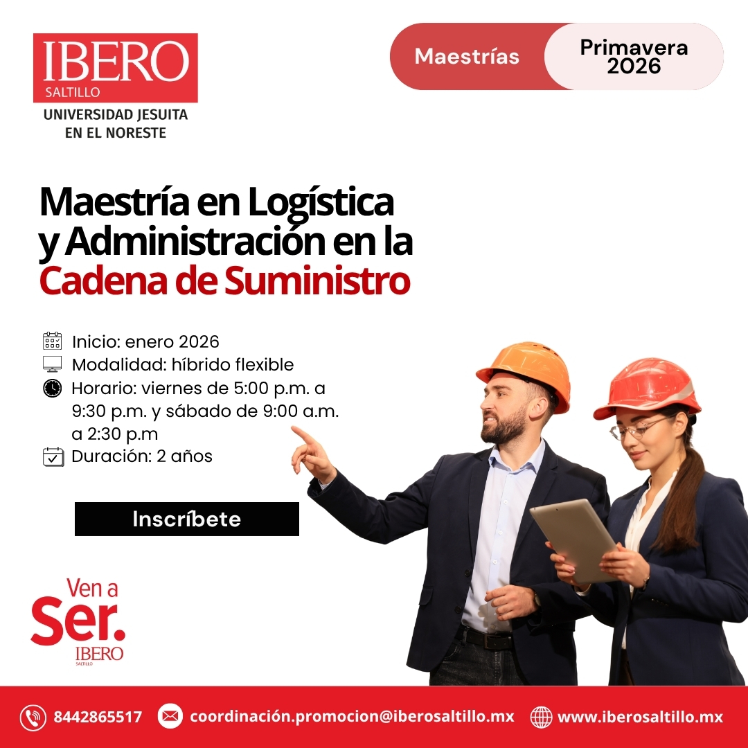 Ibero - Maestría en Logística y Administración en la Cadena de ...