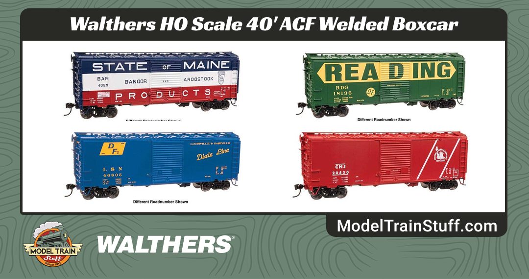 M.B. - There's been a huge variety of 40 ft. boxcar designs produced ...