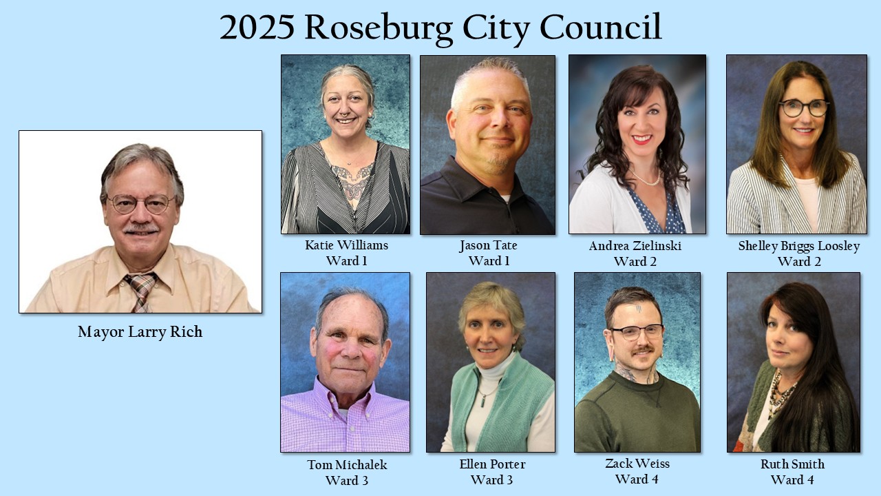 City - The Roseburg City Council will meet at 6 p.m. Monday, Oct. 13 ...
