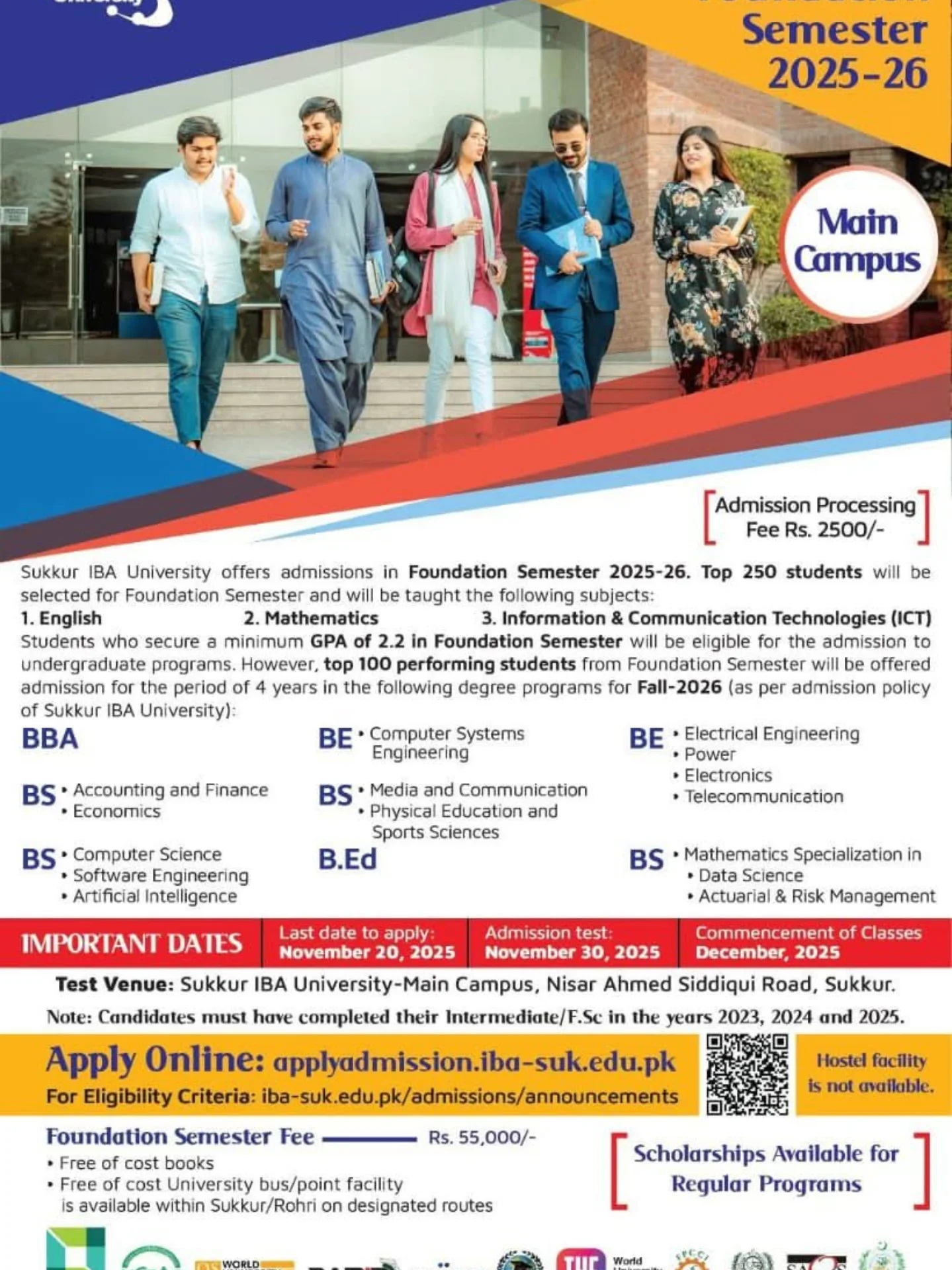 🎓 Admissions... - Prof Rasheed Mirani Senior- Educationist | Facebook