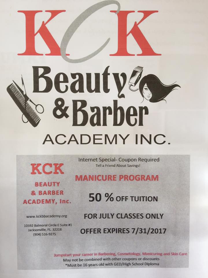 KCK Beauty & Barber Academy | Jacksonville FL