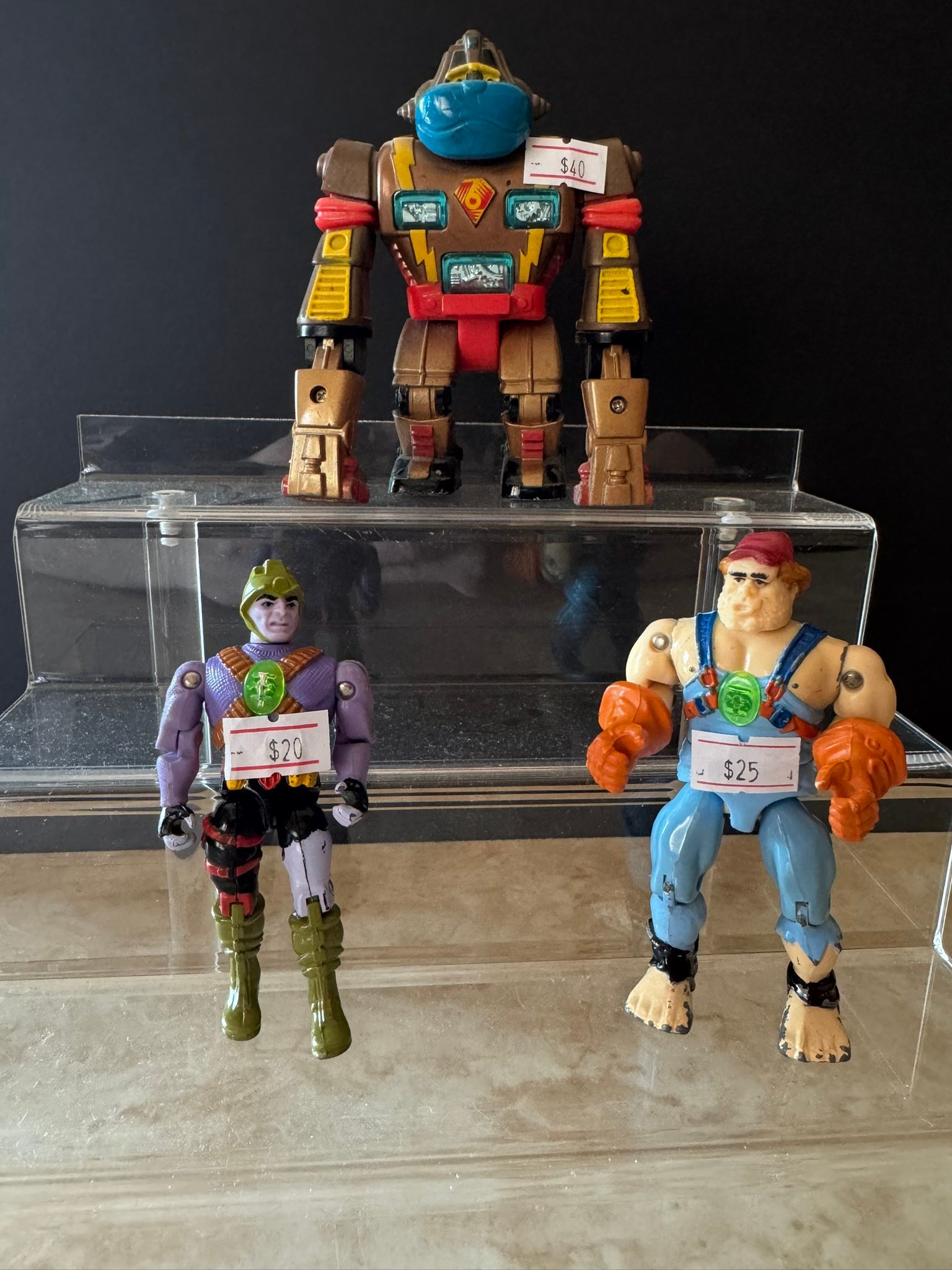 1986 LJN Bionic Six F.L.U.F.F.I. die-cast metal action figure