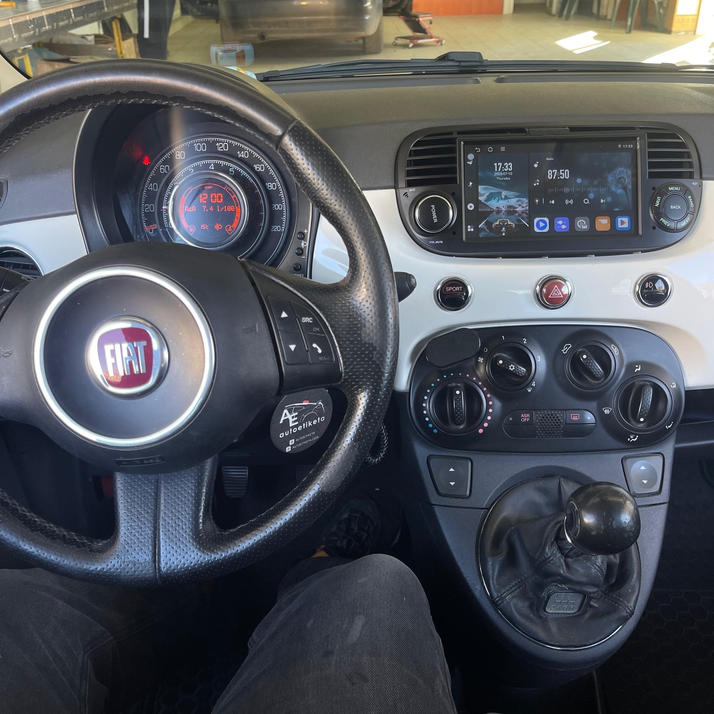 Fiat 500 4/64GB Android Carplay #fiat #multimedia #autoarm