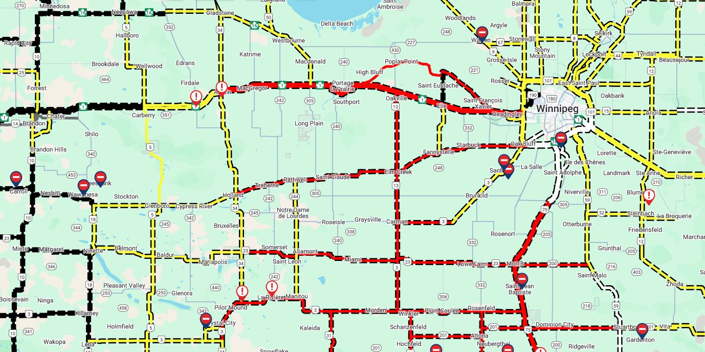 Ryan - Jan 18, 2026 (Posted at noon/12 pm) The Trans-Canada Highway is ...