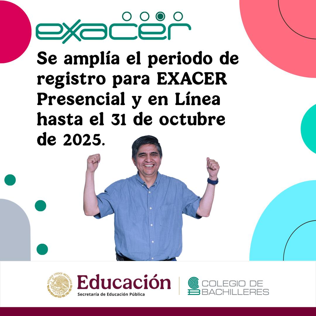 Colegio - 📢Porque tú lo pediste, ampliamos el periodo de registro a ...