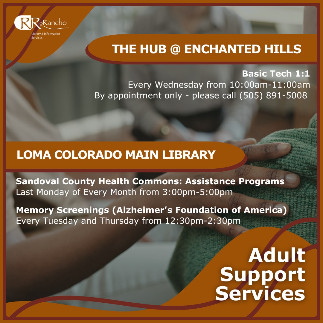 The Rio Rancho Public... - Rio Rancho Public Libraries | Facebook